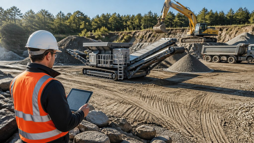 define project material specifications before hiring mobile crushers