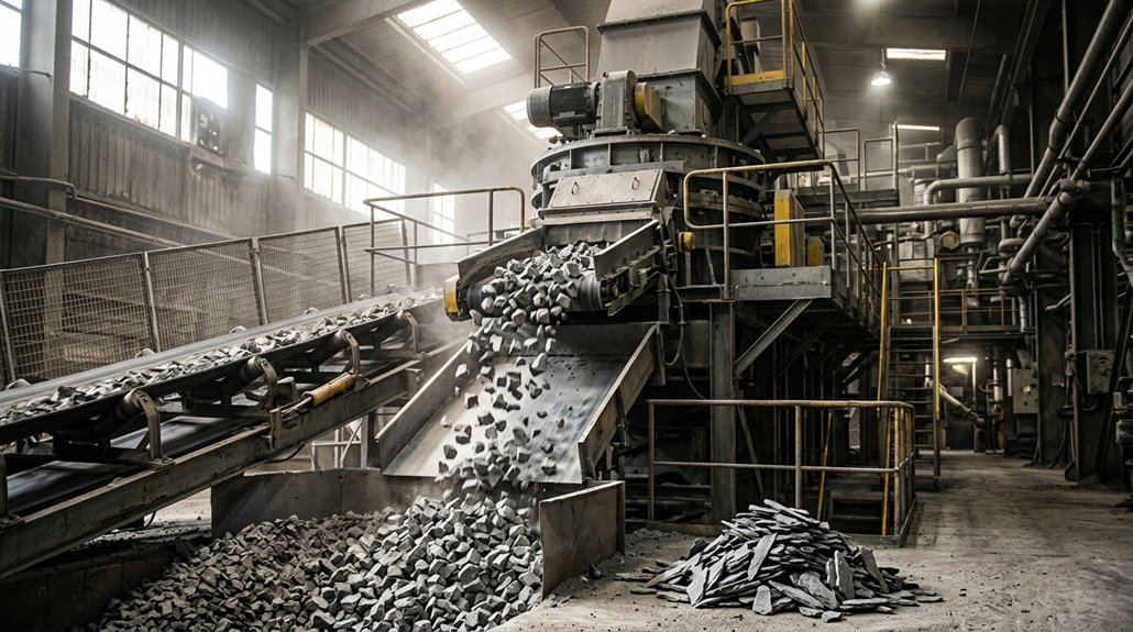 enhancing aggregate shape cubicity