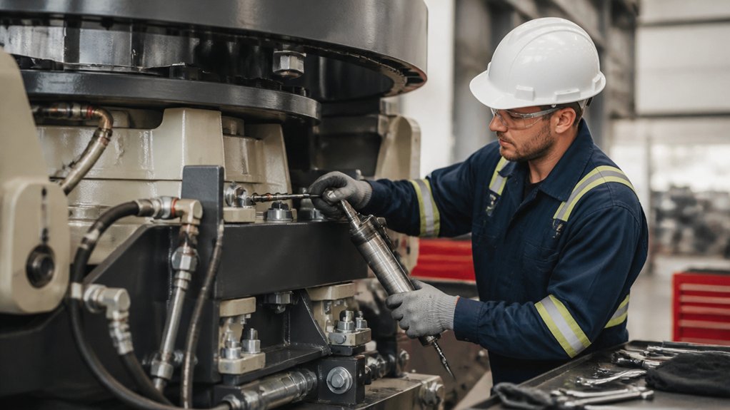 follow manufacturer s lubrication guidelines