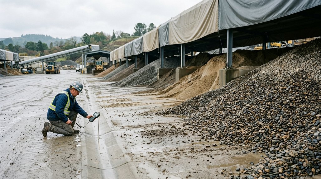 managing moisture in aggregates