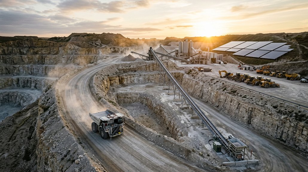 optimizing quarry energy use