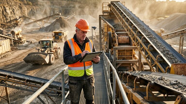 quarry productivity kpis tracking