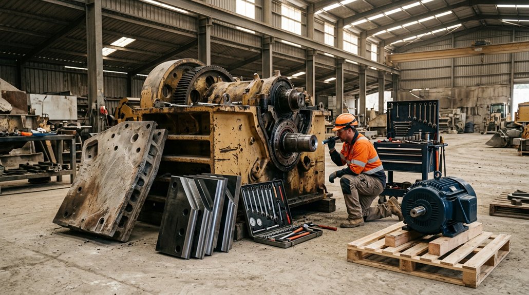 rebuild vs replace crusher