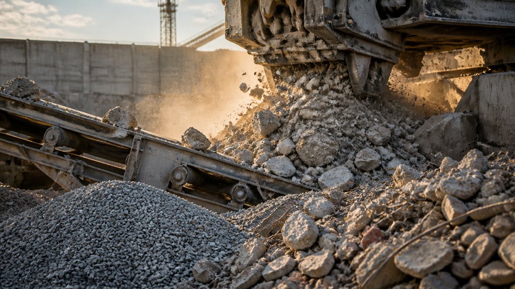 recycled aggregate material considerations