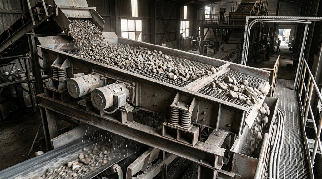 screen operation and mechanism