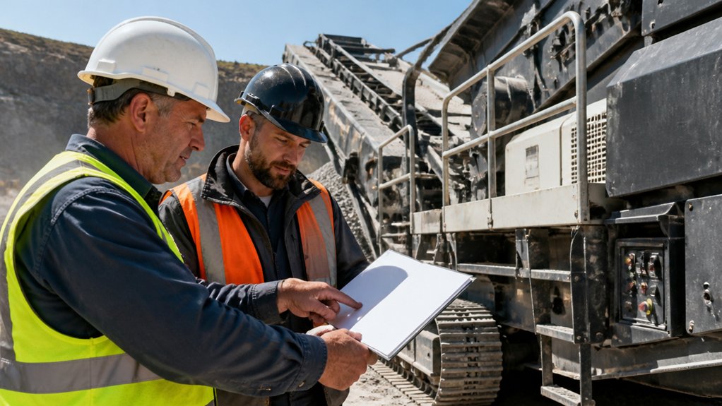 verify crusher hire agreement details